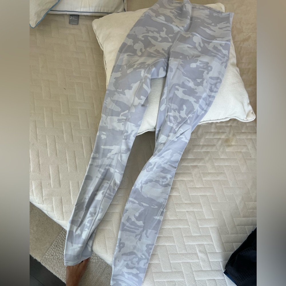 Gray Camouflage Leggings